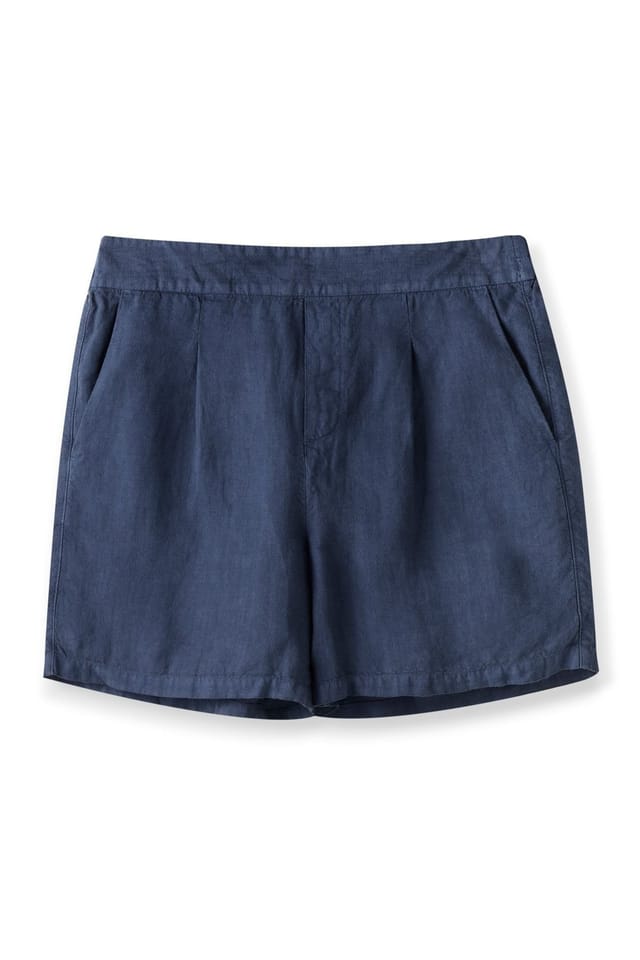 Celtic & Co Celtic & Co Women's Pull On Shorts in Mid Navy - 2