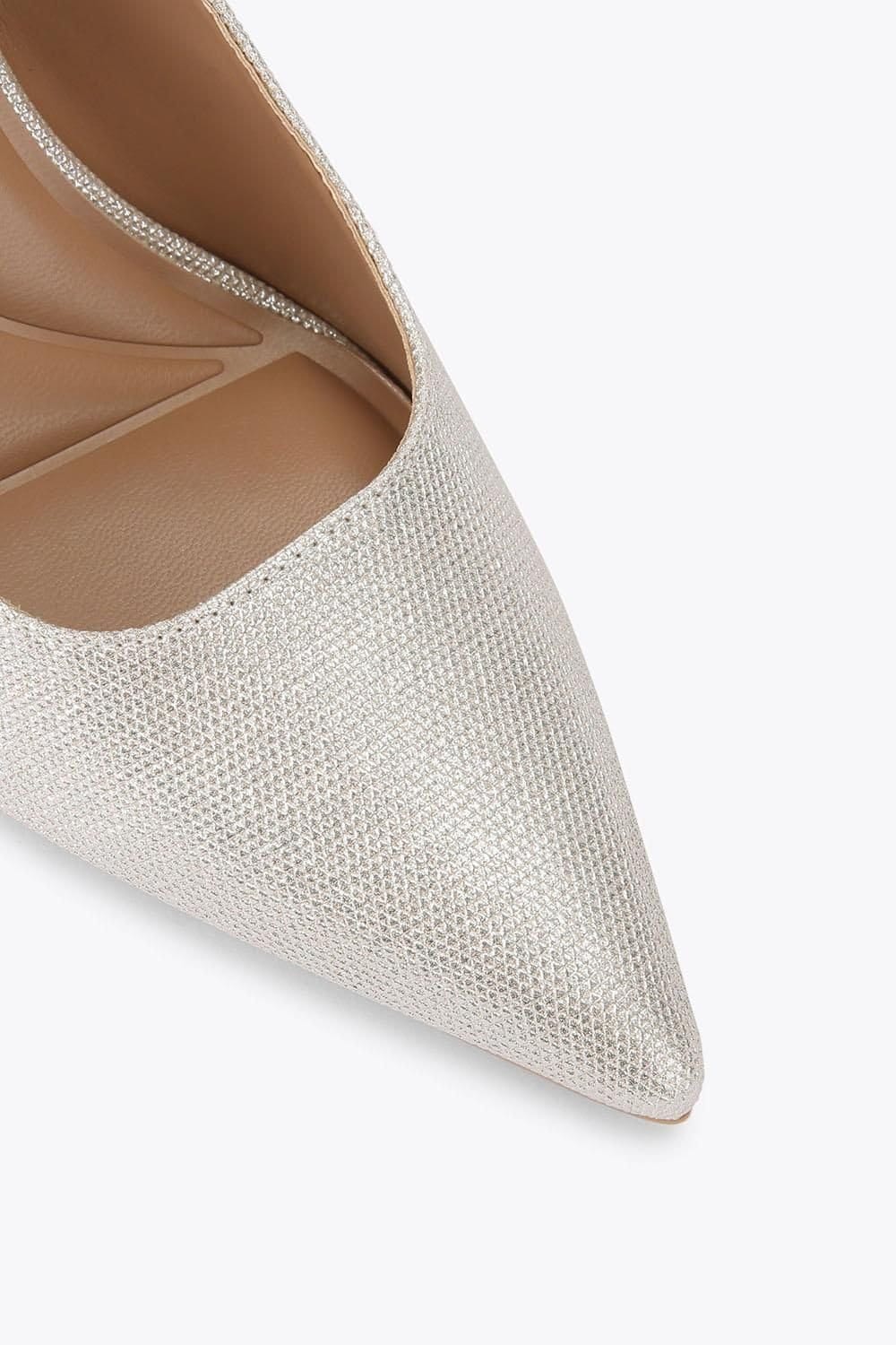 Carvela Carvela Women's 'Corletta Sling Court' Fabric Heels in Bronze - 4