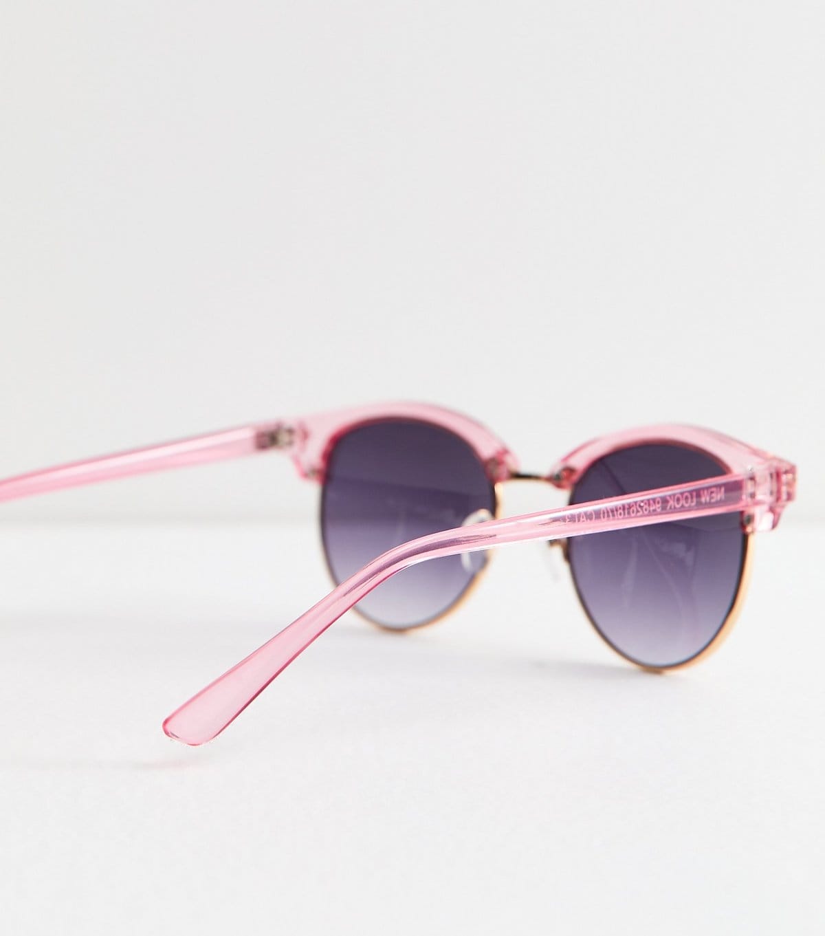 New Look Pink Round Frame Contrast Lenses Sunglasses New Look - 4