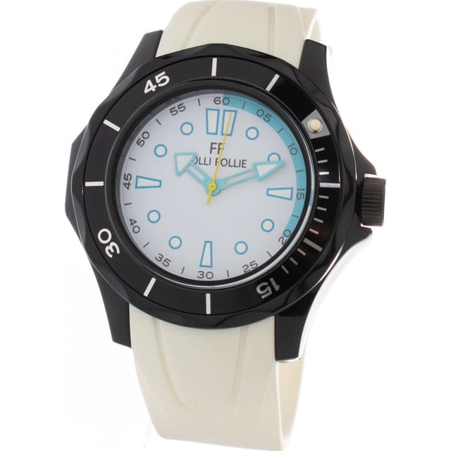 Folli Follie Folli Follie Women's WT13P001ZPW 45mm Quartz Watch in White - 2