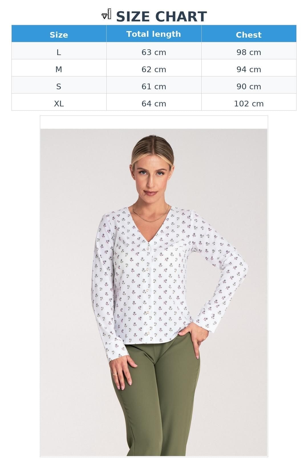 Love Lace Love Lace Women's Long Sleeve Heart Neck Fitted Shirt Studs - 4