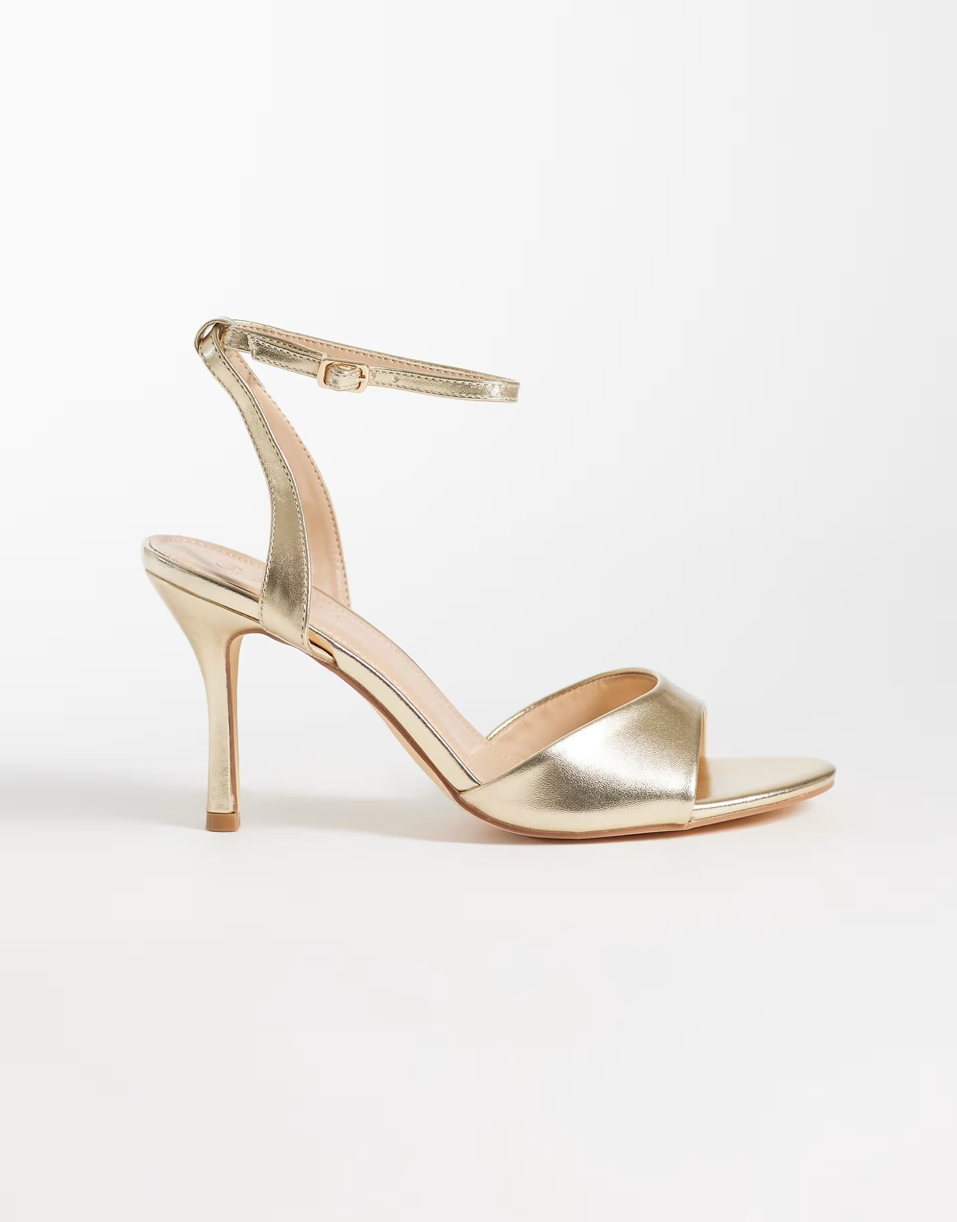 ASOS ASOS Gold Lolly Heeled Sandal
