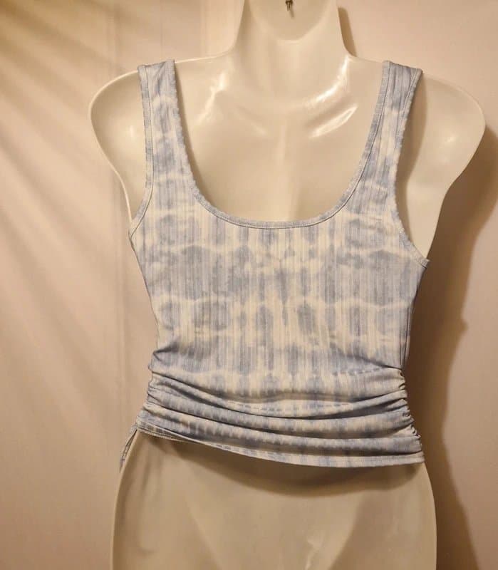 New Look New Look Drawstring Ruched Vest Top Size 10