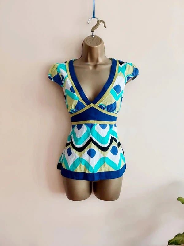 New Look Vintage Vest Top Tie Back 8