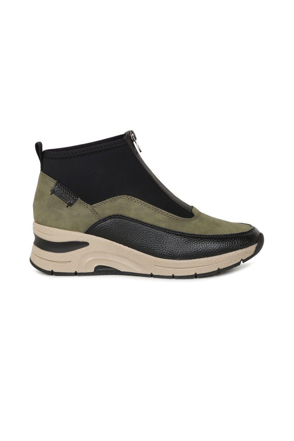 Rieker Rieker Men's 'Athens' Ankle Boots in Khaki - 3