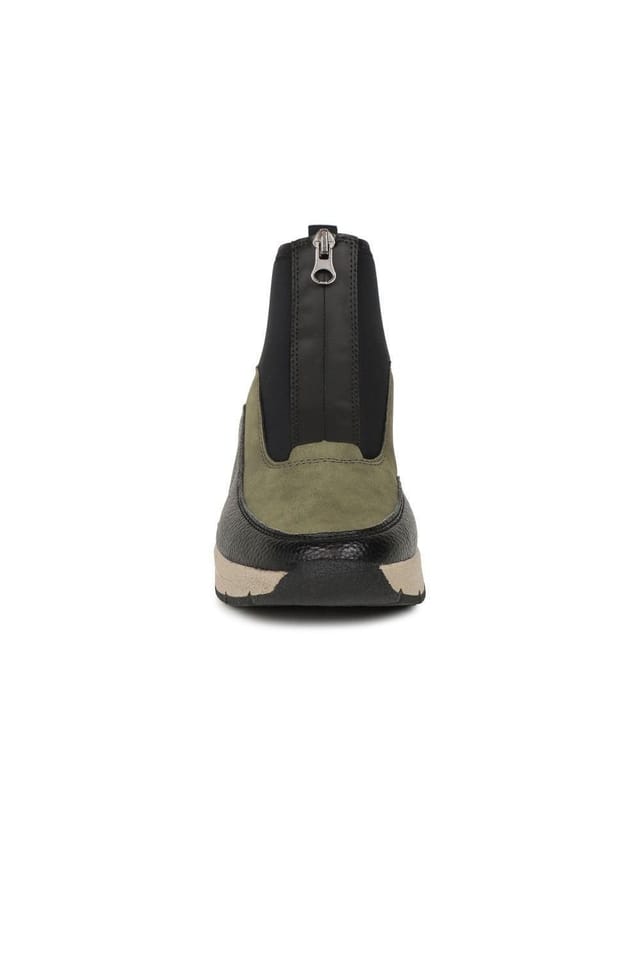 Rieker Rieker Men's 'Athens' Ankle Boots in Khaki - 3