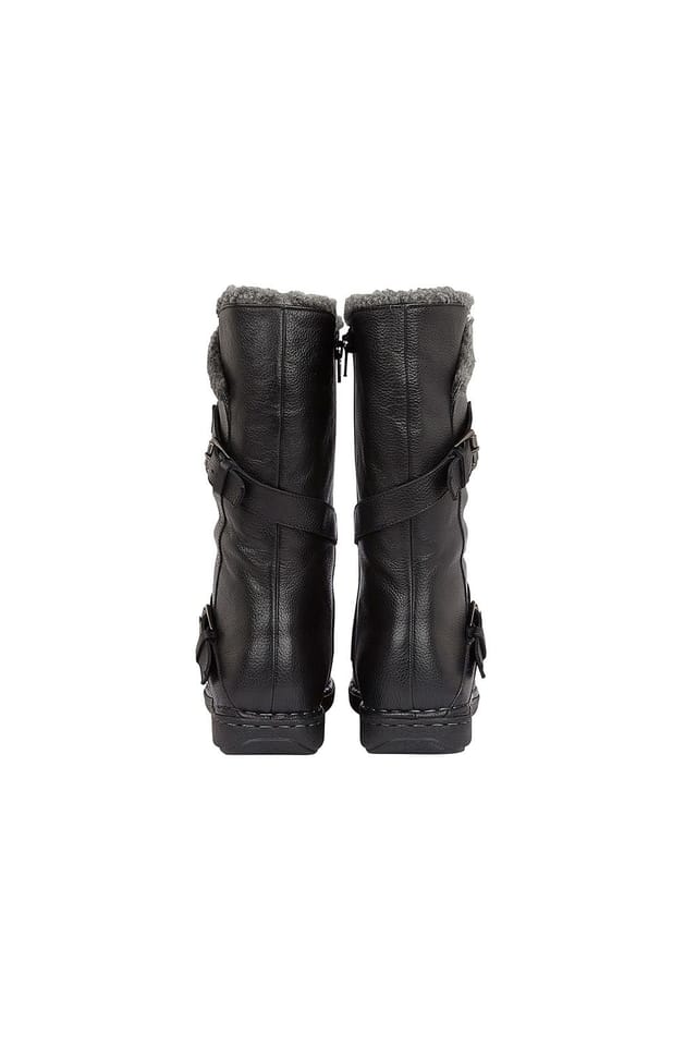 Lotus Lotus Women's Black 'Jolanda II' Mid-Calf Boots - 3