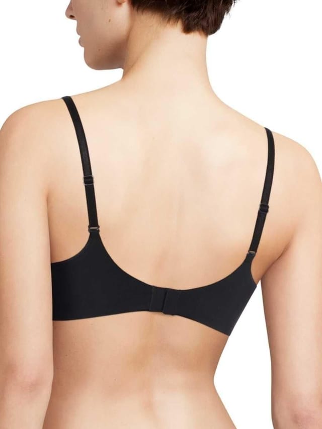 Chantelle Chantelle Women's Essentiall Covering T-Shirt Bra in Black - 2