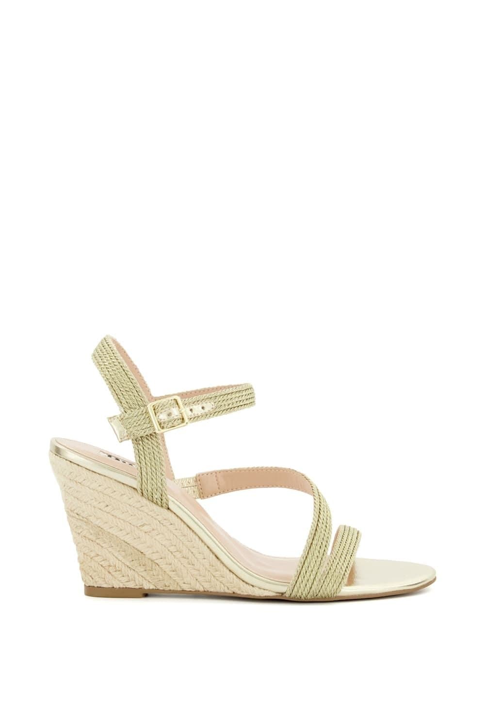 Dune London Dune London Women's 'Kaia' Wedges in Metallics