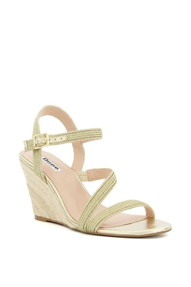 Dune London Dune London Women's 'Kaia' Wedges in Metallics - 2