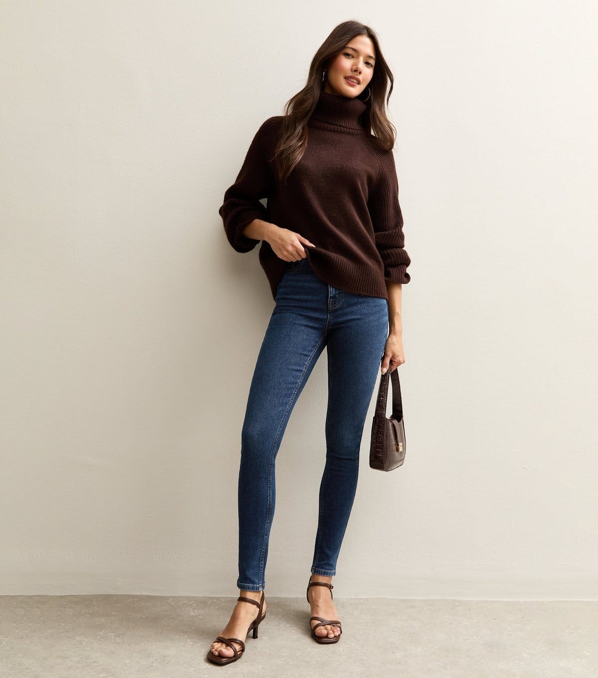 New Look Women's Blue Lift & Shape Jenna Skinny Jeans New Look - 4