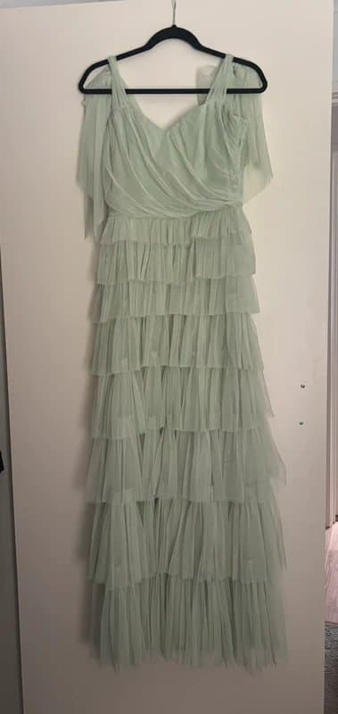 ASOS Pistachio maxi dress