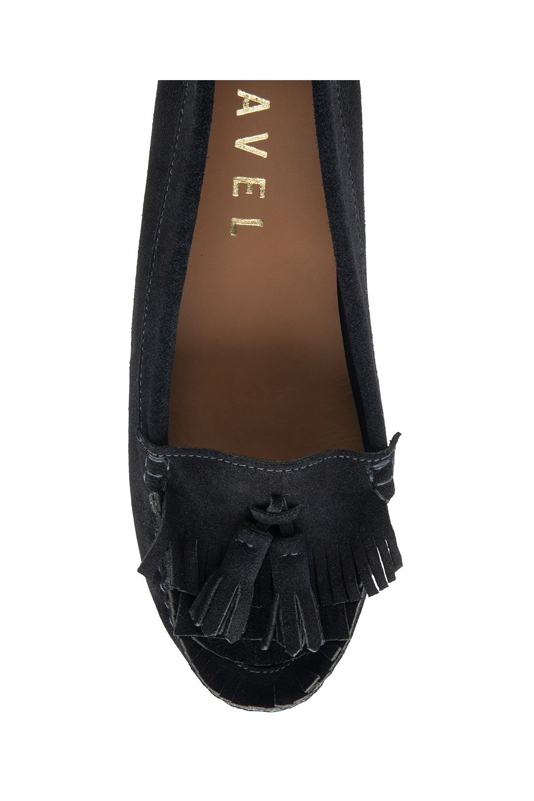 Ravel Ravel Women's 'Atley' Suede Loafers in Navy - 4