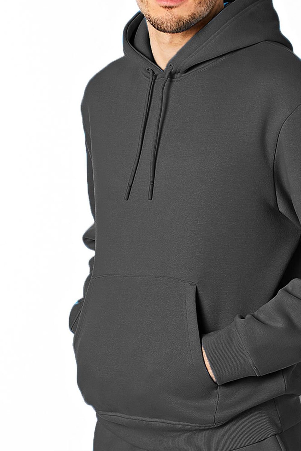 RIPT Essentials RIPT Essentials Men's Pullover Hoody in Charcoal - 3