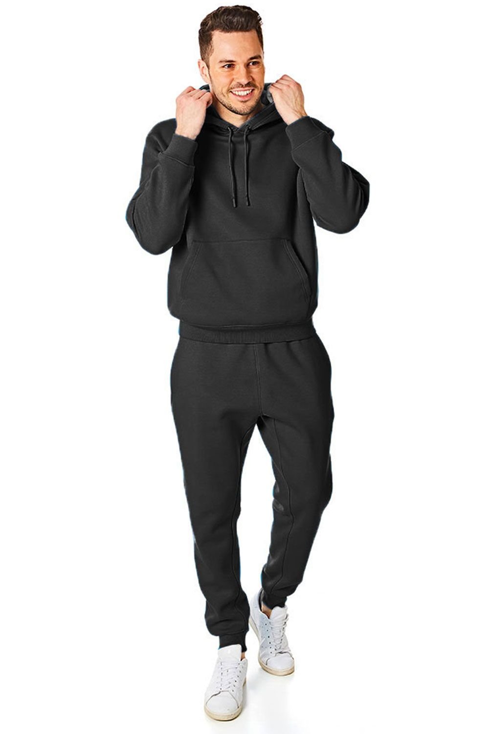 RIPT Essentials RIPT Essentials Men's Pullover Hoody in Charcoal - 4