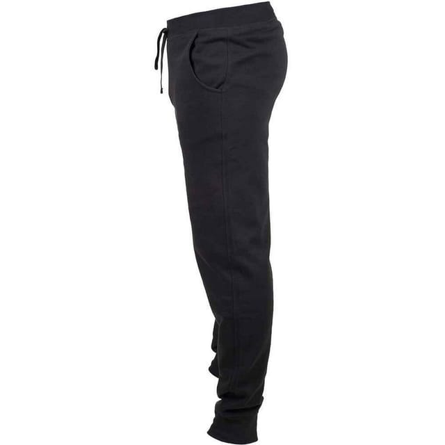 SF Men SF Men Men's Cuffed Slim Jogging Bottoms in Black - 3
