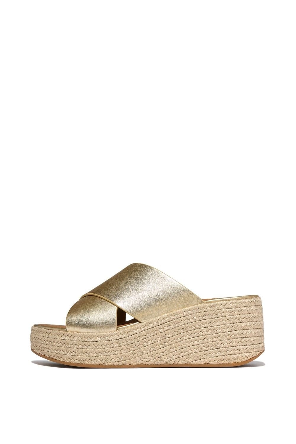 FitFlop FitFlop Women's Platfforms Espadrille Sandal in Gold - 4