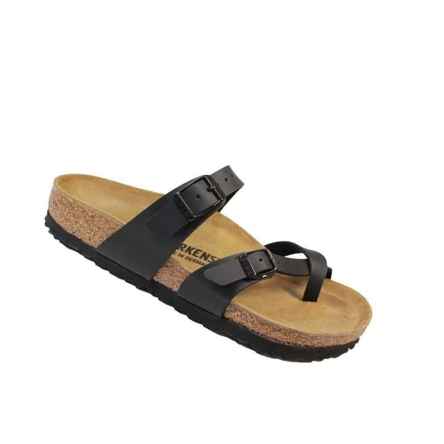 Birkenstock Birkenstock Women's Slip-On Mule Sandals in Black - 3
