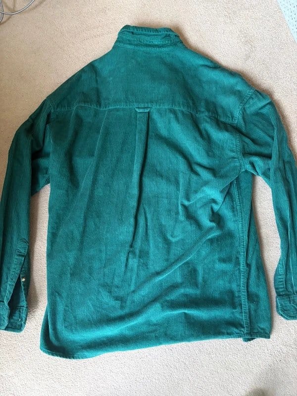 ASOS Turquoise Corduroy Shirt for Men