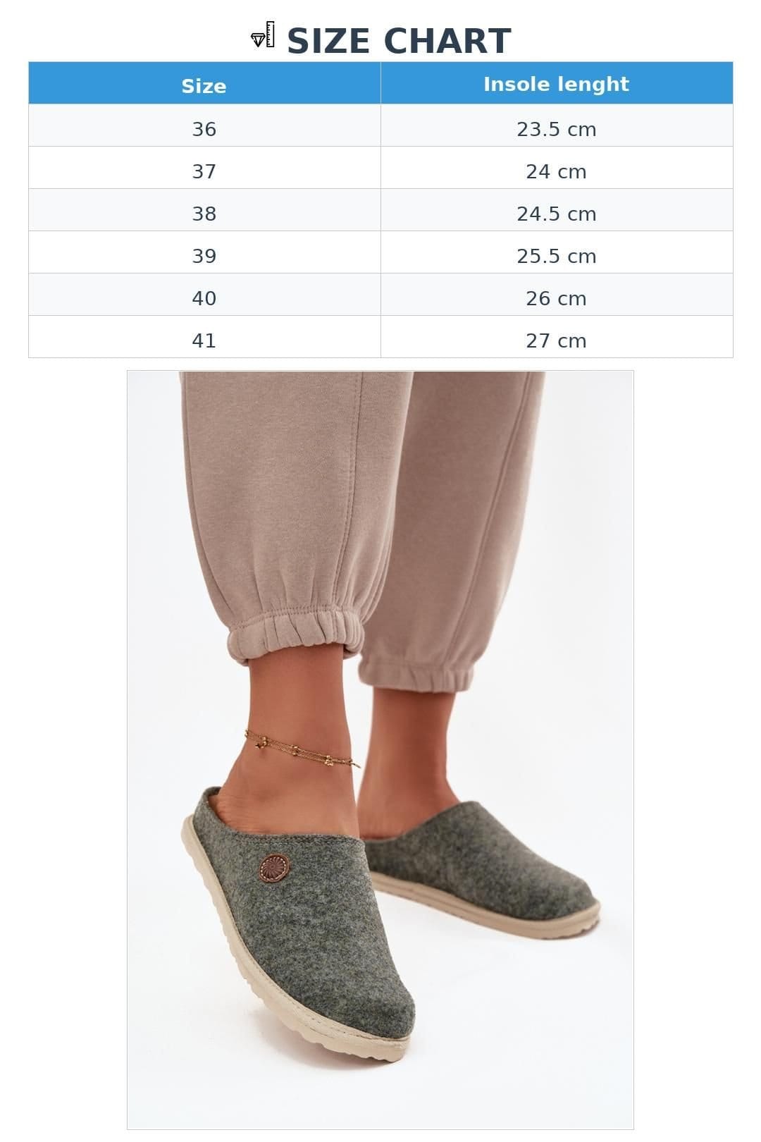 Love Lace Love Lace Women's Inblu Felt Comfort Everyday Home Slippers with Footbed in Green - 4