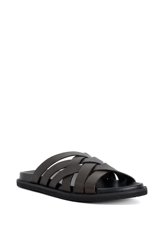 Dune London Dune London Men's 'Iddris' Leather Sandals in Brown - 2