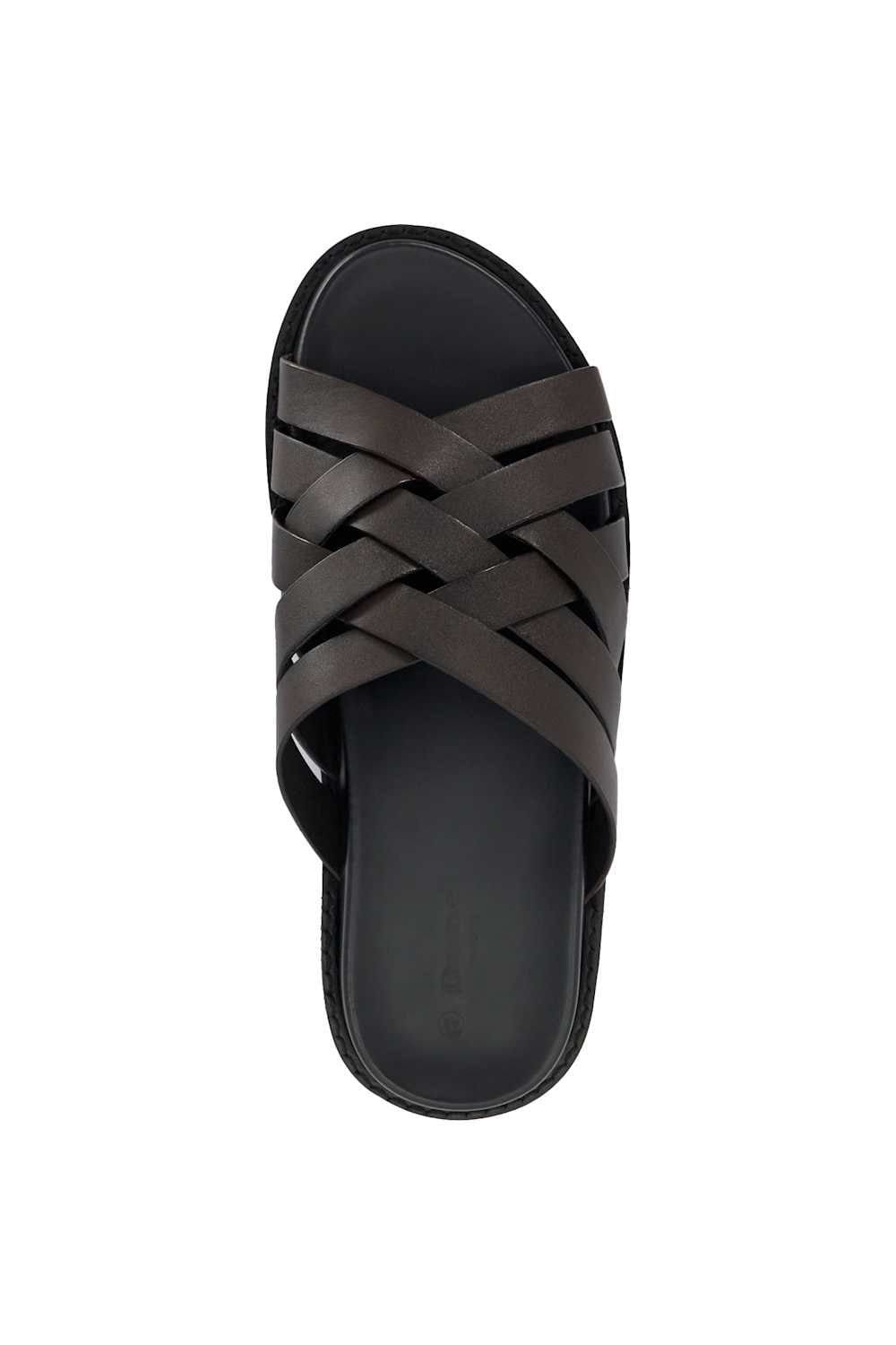 Dune London Dune London Men's 'Iddris' Leather Sandals in Brown - 4