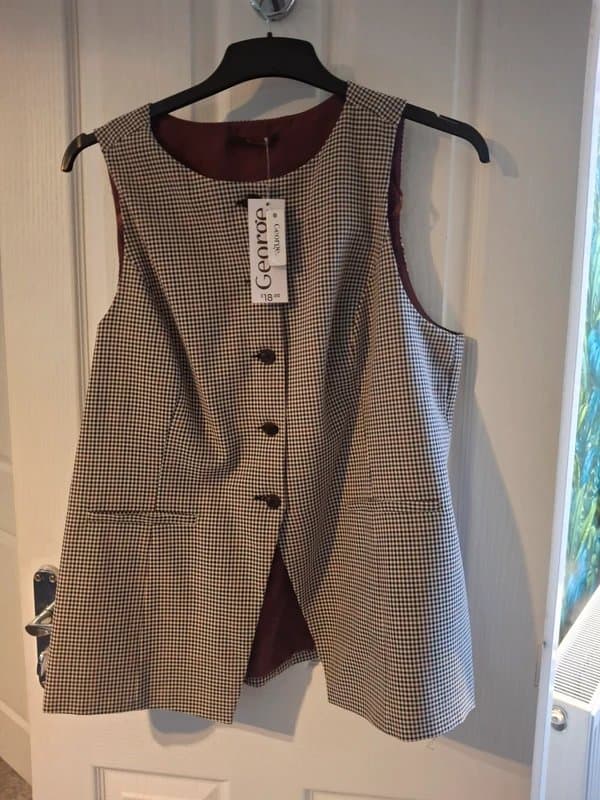 George New with tags waistcoat