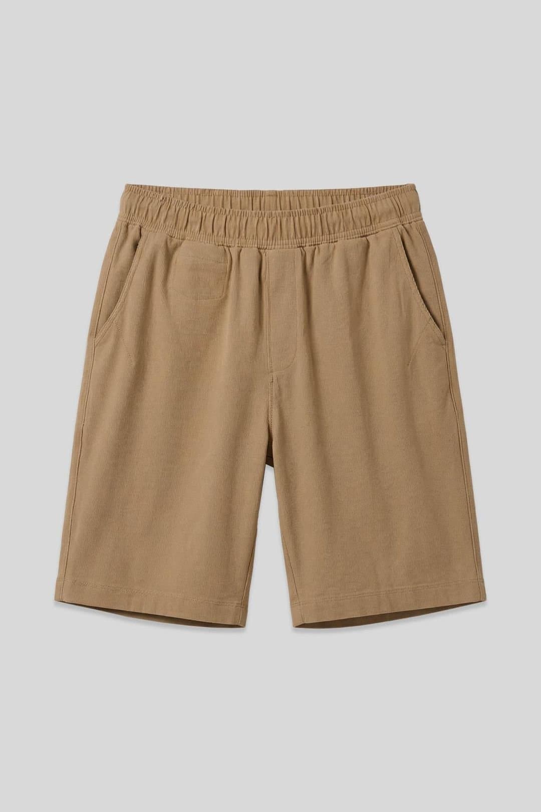 Tommy Life Tommy Life Men's Woven Chino Shorts in Camel