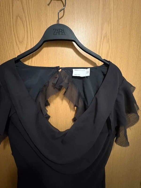 ASOS Design ASOS design charcoal grey occasion dress