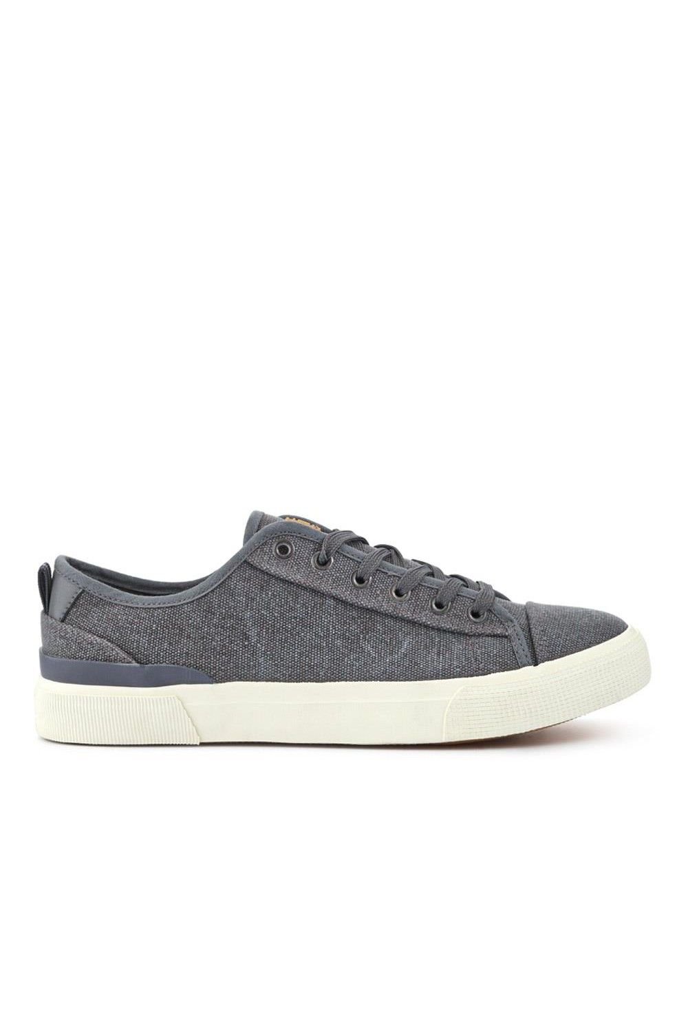 Pavers Pavers Men's Casual Lace-Up Trainers in Grey - 2