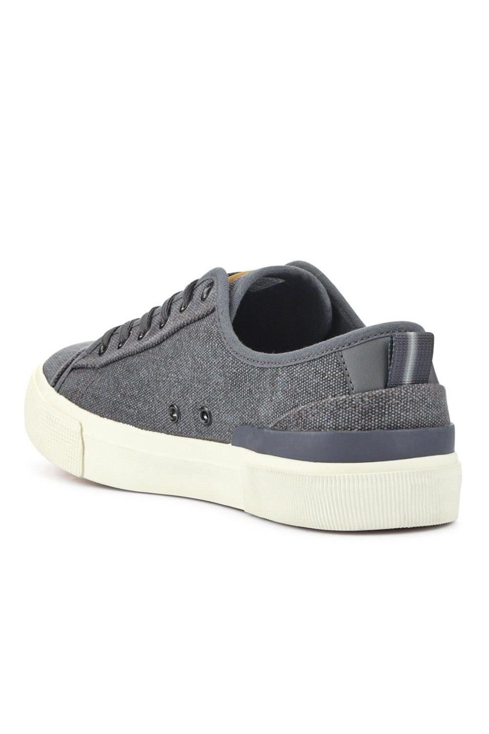 Pavers Pavers Men's Casual Lace-Up Trainers in Grey - 3