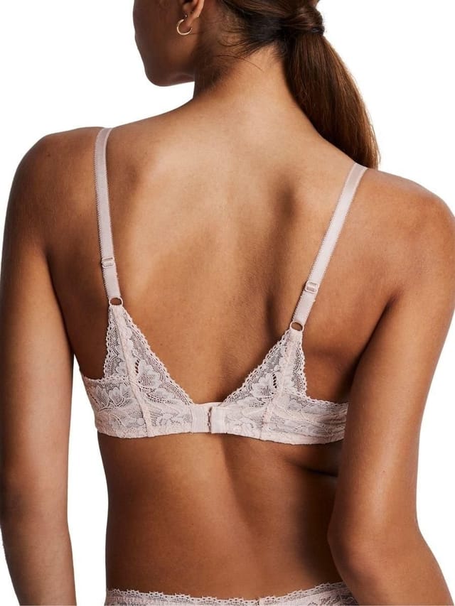 Aubade Aubade Women's Rosessence Care High Apex Plunge Bra in Pink - 2