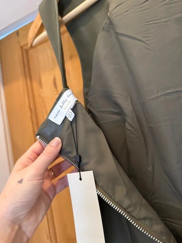 Never Fully Dressed Never Fully Dressed faux leather dress