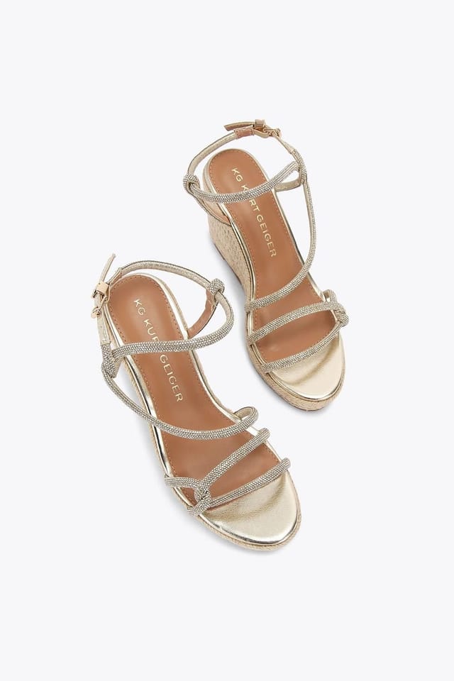 KG Kurt Geiger KG Kurt Geiger Women's 'Primrose' Heels in Gold - 2