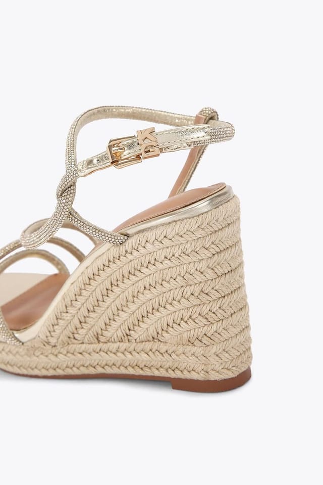 KG Kurt Geiger KG Kurt Geiger Women's 'Primrose' Heels in Gold - 3