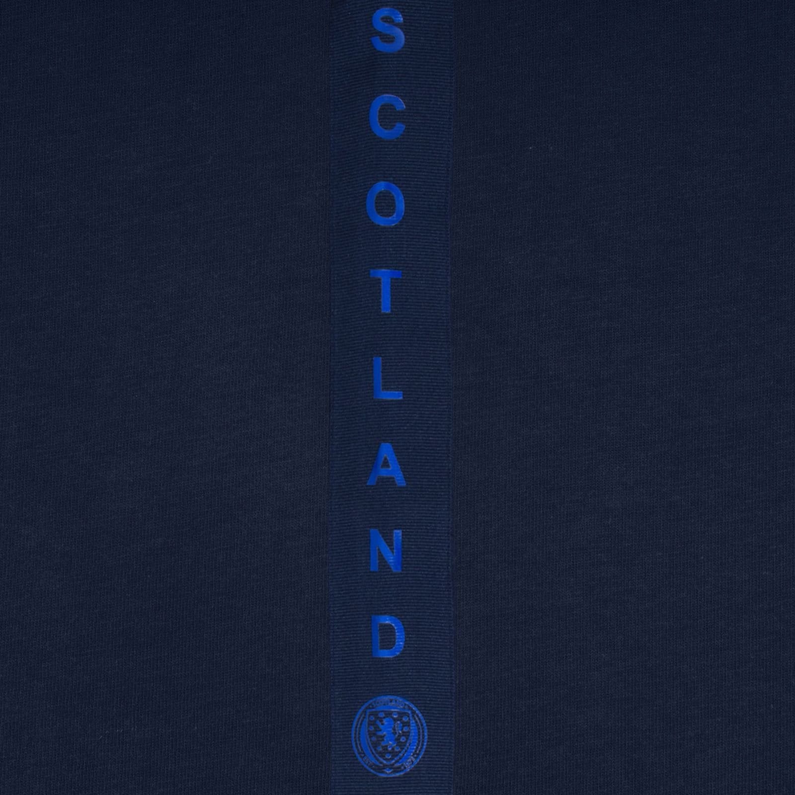 Scottish FA Scottish FA Men's Adults Cotton T-Shirt in Navy - 4
