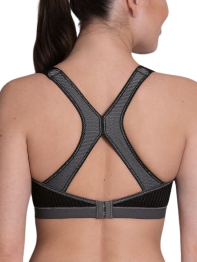 Anita Anita Women's Dynamix Star Sports Bra in Black - 2