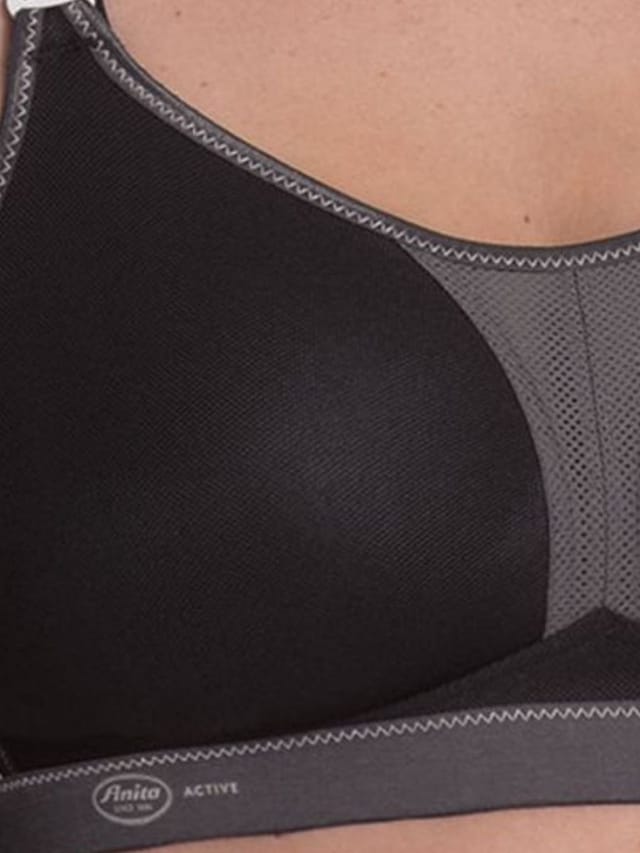 Anita Anita Women's Dynamix Star Sports Bra in Black - 3