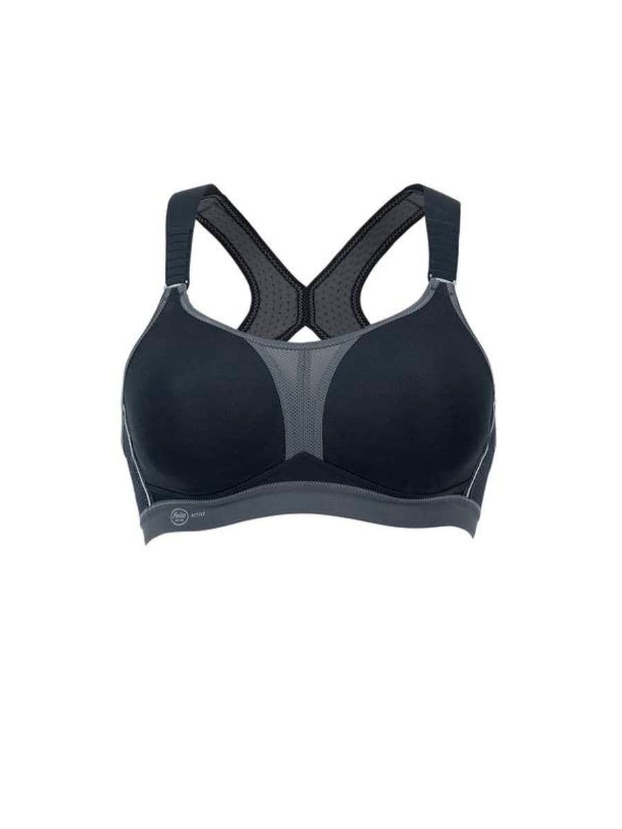 Anita Anita Women's Dynamix Star Sports Bra in Black - 4