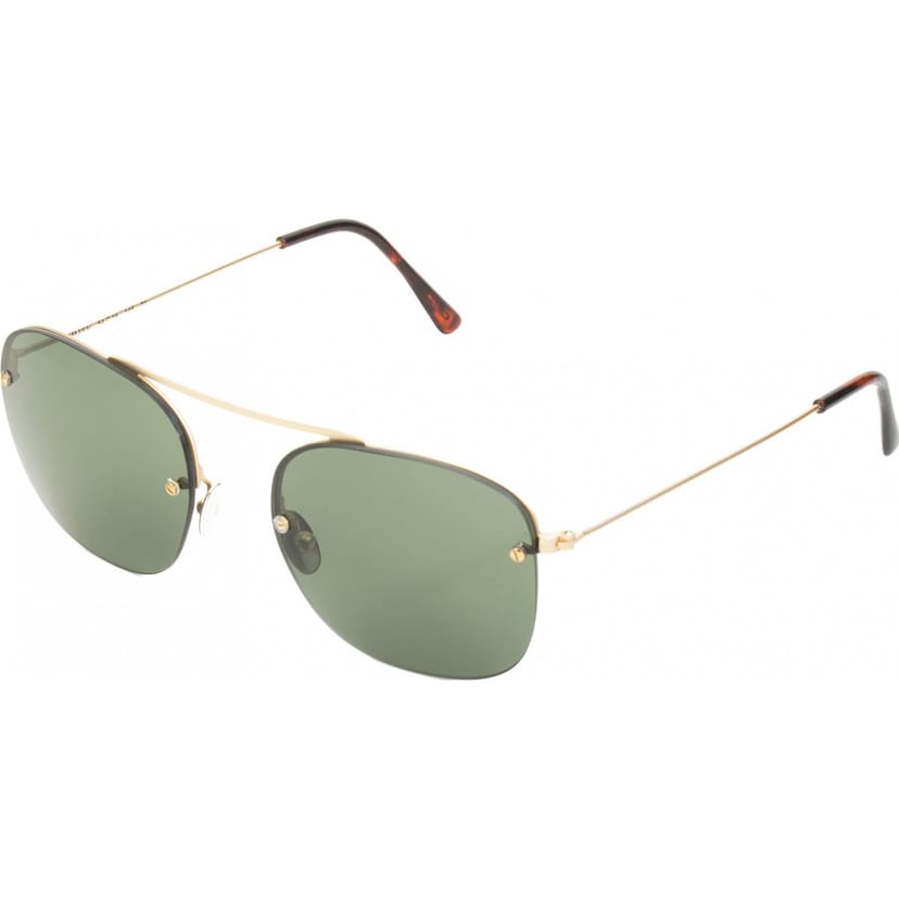 LGR LGR Men's MAASAI-GOLD-02 Sunglasses in Gold - 1