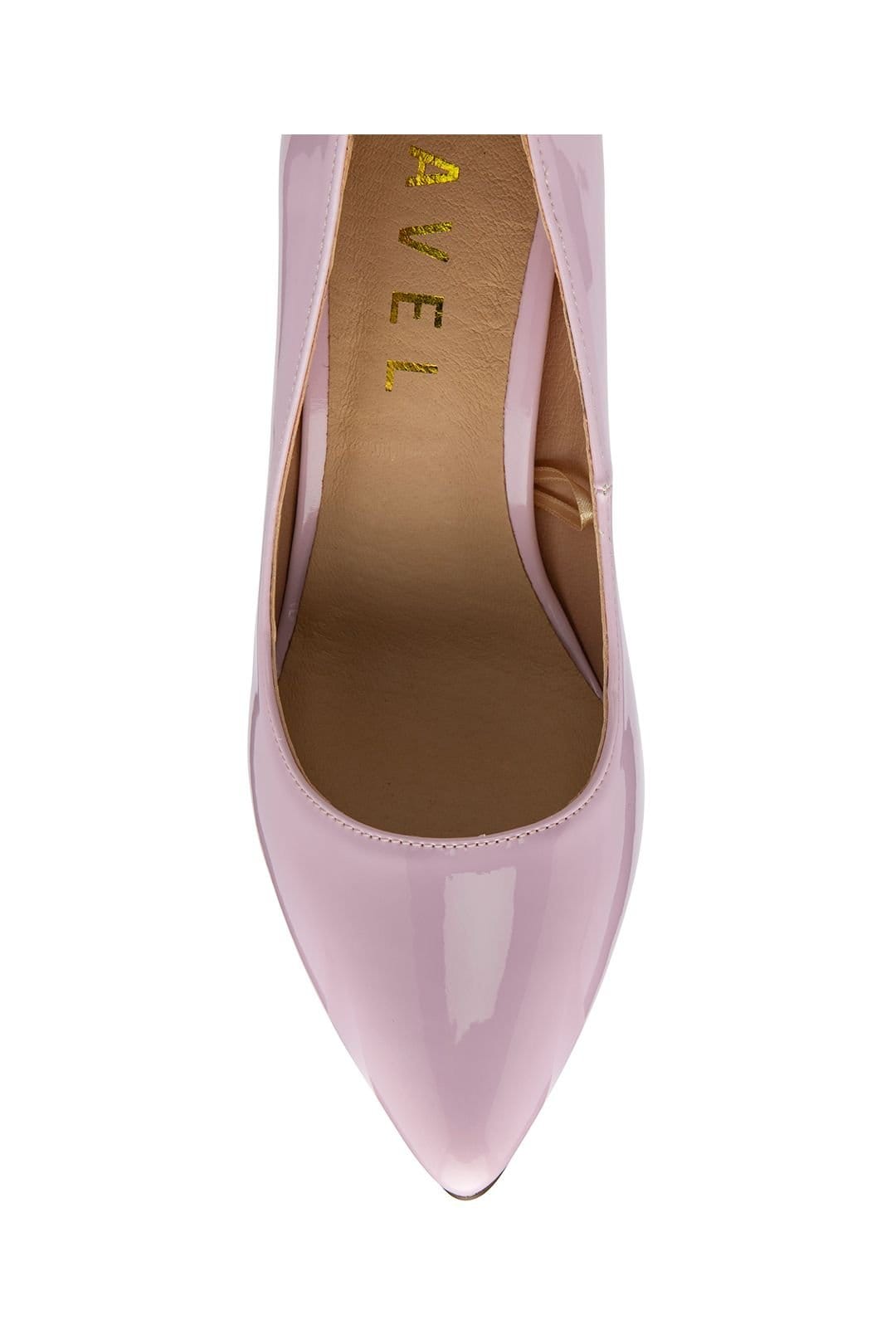 Ravel Ravel Women's 'Edson' Patent Stiletto-Heel Court Shoes in Pale Pink - 4