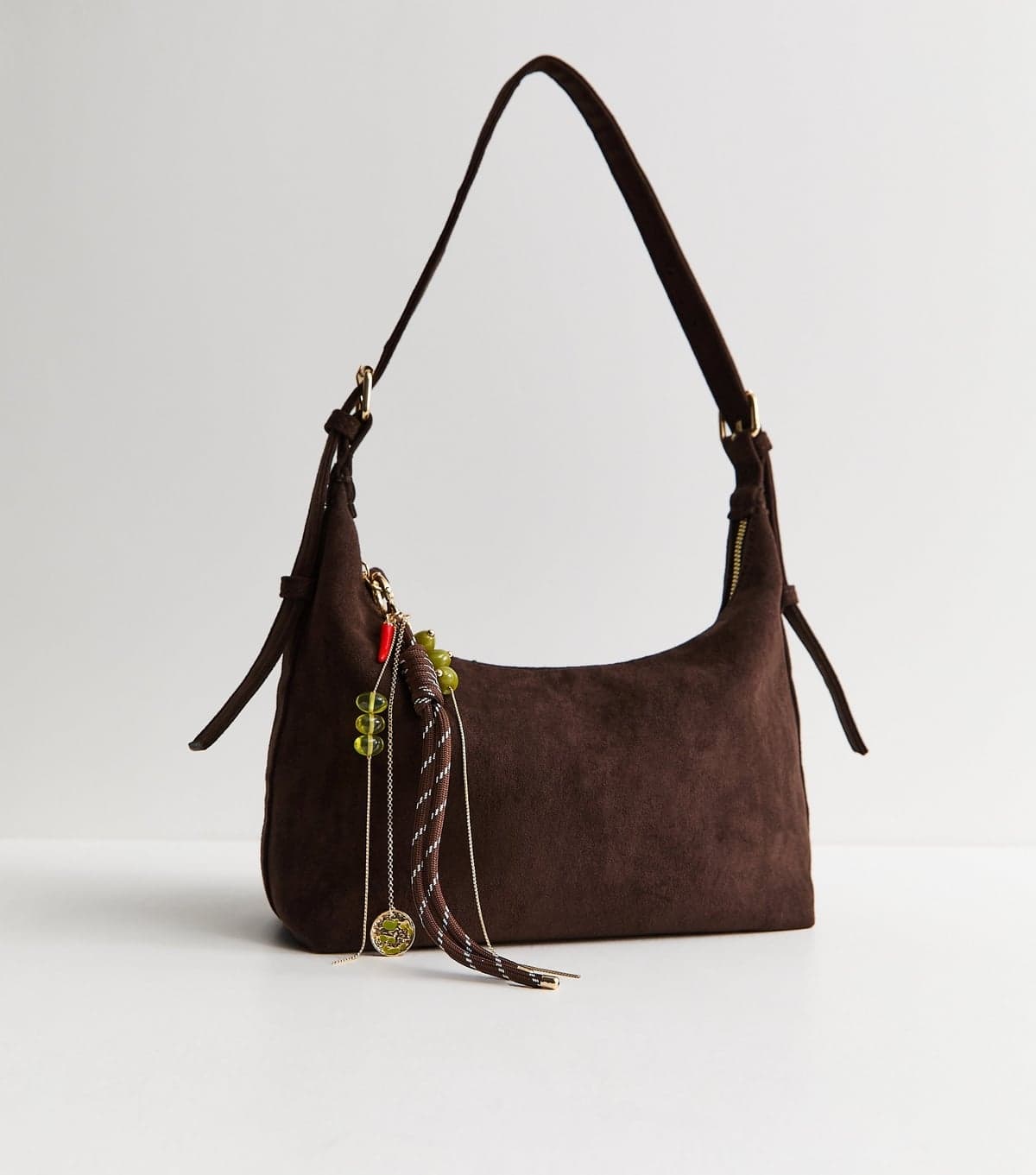 New Look Green Olive Bag Charm New Look