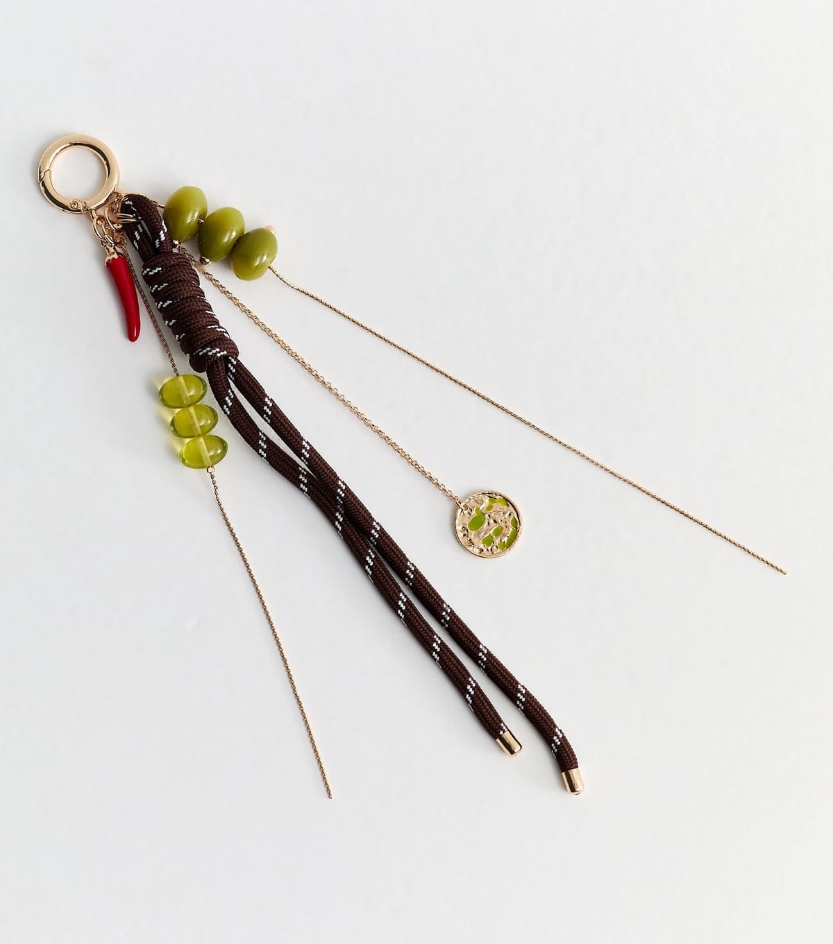 New Look Green Olive Bag Charm New Look - 4