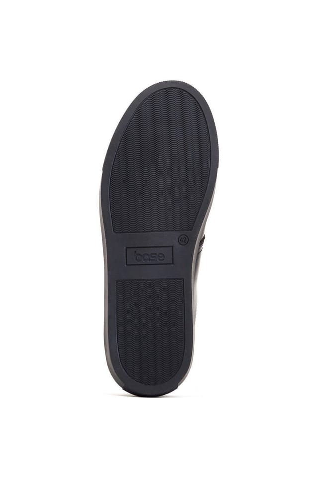 Base London Base London Men's Beck Pull Up Shoes in Black - 3