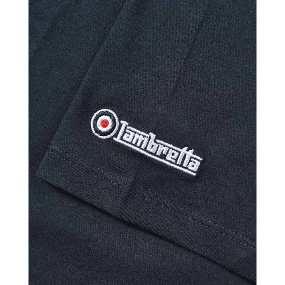 Lambretta Lambretta Men's Vinyl Rrd T-Shirt in Navy - 4