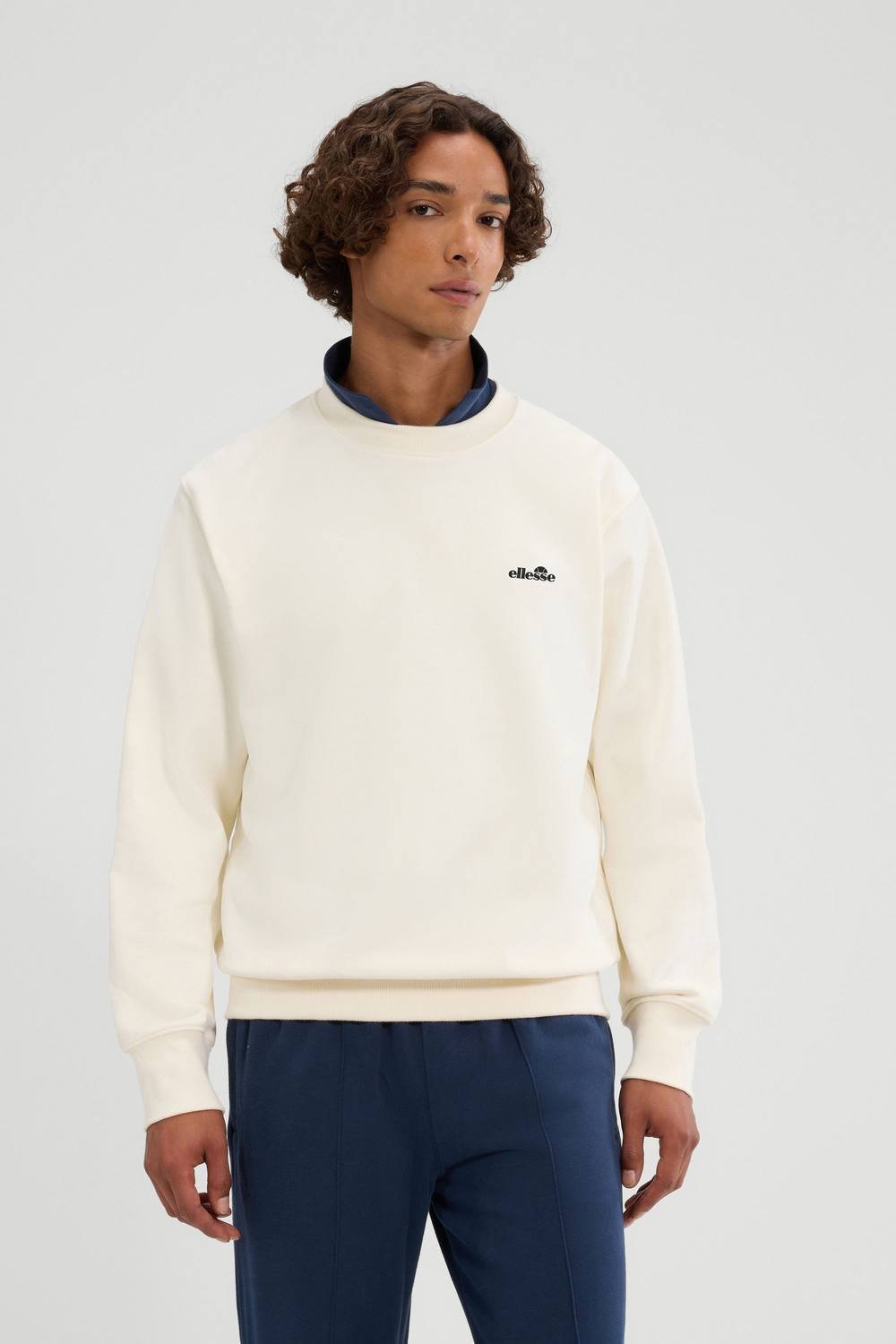 Ellesse Ellesse Men's Corcolle Sweatshirt in Off-White - 2