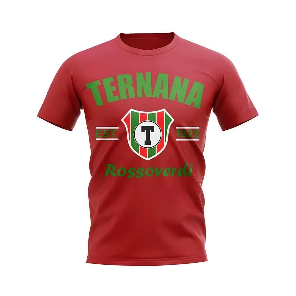 Ternana Ternana Men's Mens Established Football T-Shirt in Red