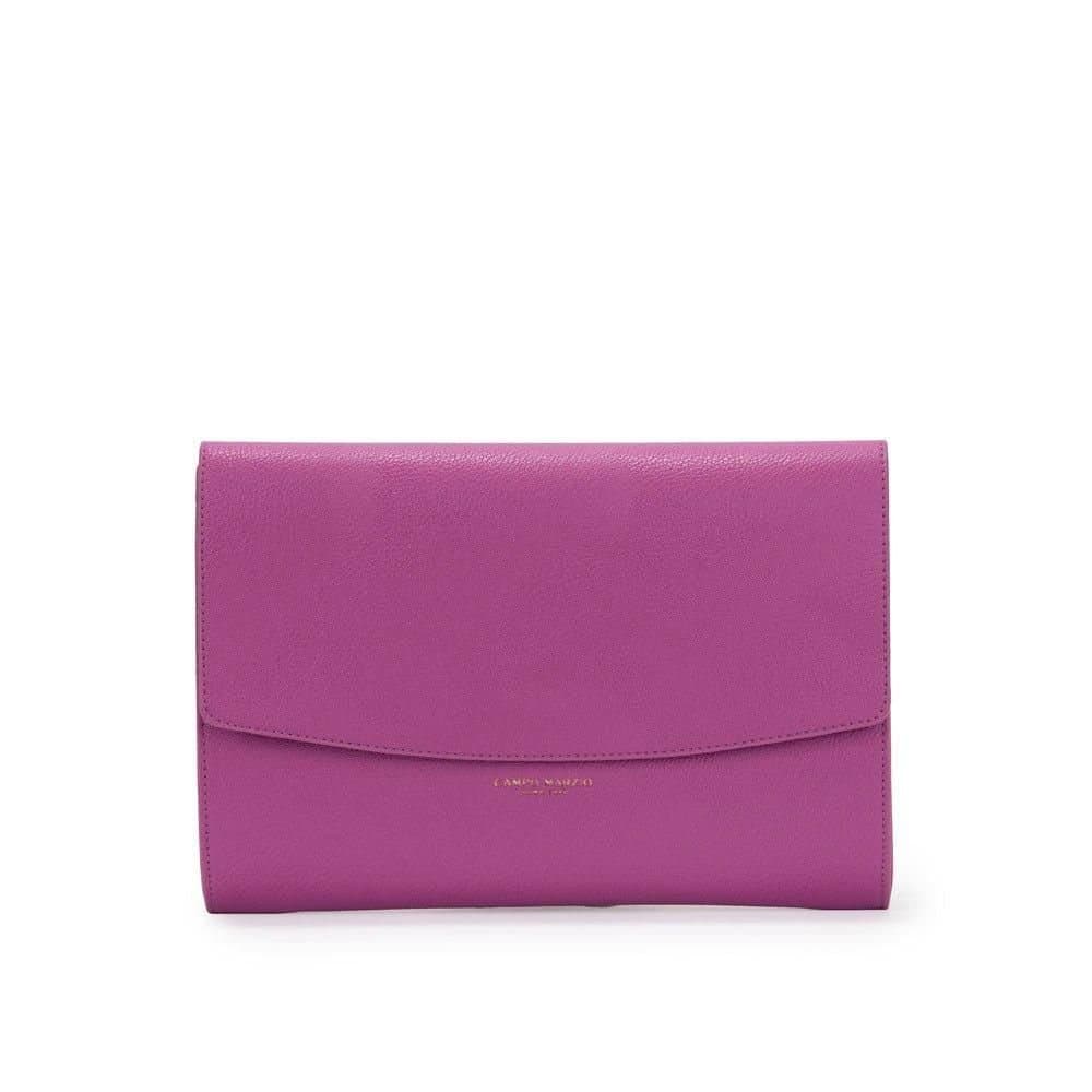 Campo Marzio Campo Marzio Mauve Leather Clutch Bag