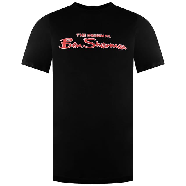 Ben Sherman Ben Sherman Men's Logo Black T-Shirt - 2