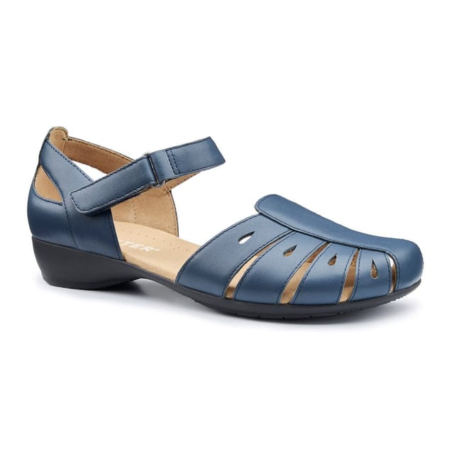Hotter Hotter Women's 'May' Fisherman Sandals in Navy - 2
